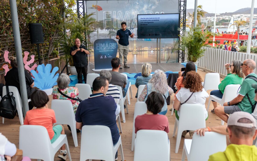Fimar expone cómo Canarias avanza en la predicción por inteligencia artificial de las temperaturas en sus aguas